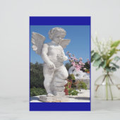天使の像 便箋 (スタンド正面)