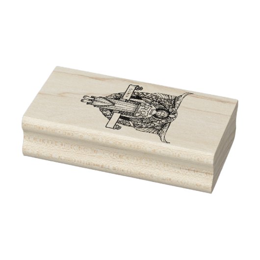 天使の元天秤座スタンプ ラバースタンプ (スタンプ)