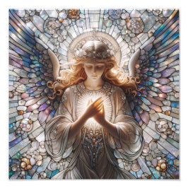 天使の光 フォトプリント           