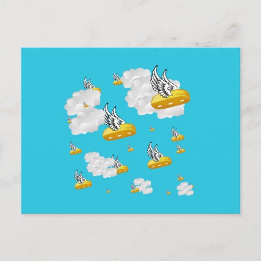 天使の光 ポストカード (正面)