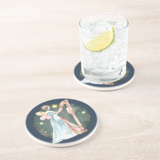 天使の冬の音楽遊の天使 コースター (側面)