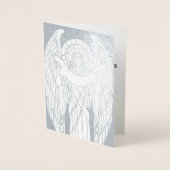 天使の出現 箔カード (正面)