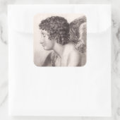 天使の勉強(1819年~1881年頃) スクエアシール (バッグ)