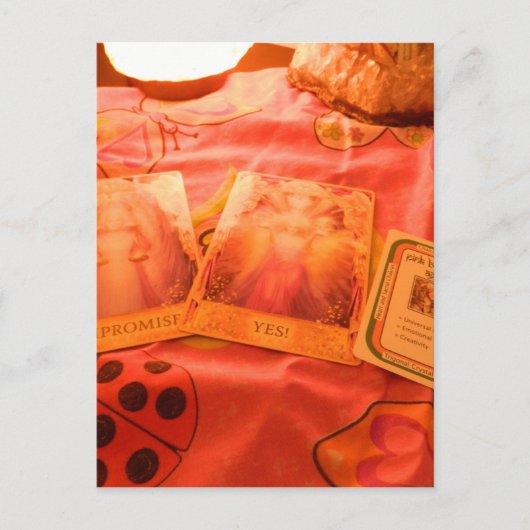 天使の占いカード ポストカード (正面)