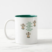 天使の友人 ツートーンマグカップ (左)