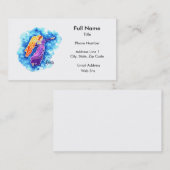 天使の名刺のテンプレート 名刺 (正面/裏面)