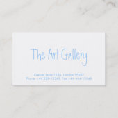 天使の名刺 名刺 (裏面)