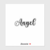 天使の名前 – 手書き書 シール (シート)