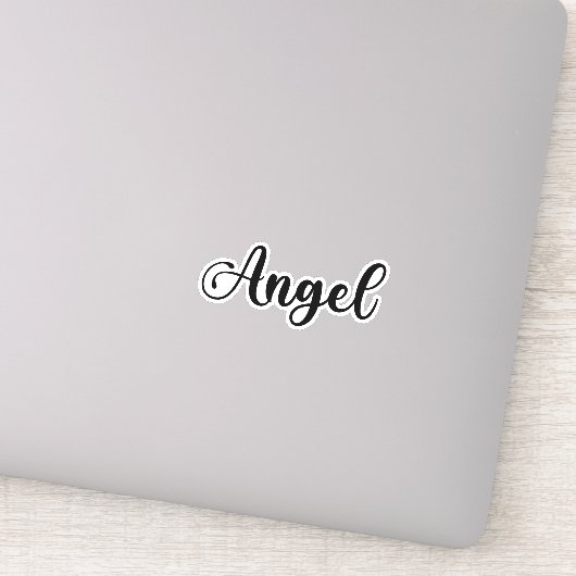 天使の名前 – 手書き書 シール (詳細)