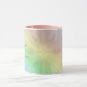 天使の囁くもののデザイン マグカップ (中央)