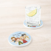 天使の四つ組ピクセル芸術 コースター (側面)