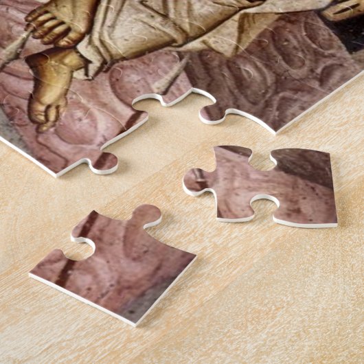 天使の墓の正教会のキリスト教のアイコン ジグソーパズル (側面)