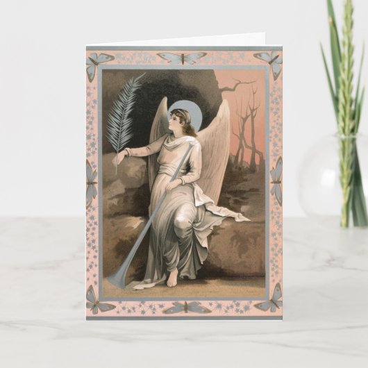 天使の墓 지키는 크리스마스 카드 シーズンカード (正面)