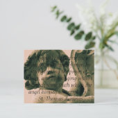 天使の天使引用文 – 天使の見積 ポストカード (スタンド正面)