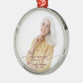 天使の天国 | バラフォイル記念写真 メタルオーナメント (左)