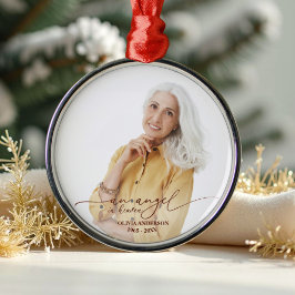 天使の天国 | バラフォイル記念写真 メタルオーナメント