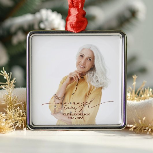 天使の天国 | バラ金箔記念写真 メタルオーナメント