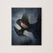 天使の女は悲しい芸術かわいらしを ジグソーパズル (縦)