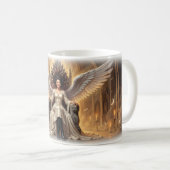 天使の女王の幻想マグカップ コーヒーマグカップ (正面右)