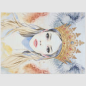 天使の女王デコパージュティシュペーパー 薄葉紙 (正面)