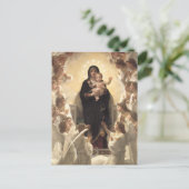 天使の女王レジーナ・アンジェロラムby Bouguerau ポストカード (スタンド正面)