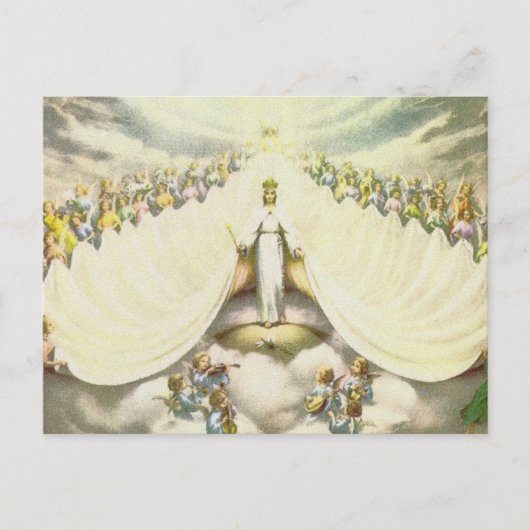 天使の女王 ポストカード (正面)