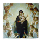 天使の女神ビューティフルマドンナと子供 タイル (正面)