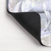 天使の妖精のユニコーンのマウスパッド マウスパッド (コーナー)