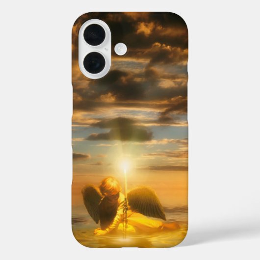 天使の子が世界を照らす Case-Mate iPhoneケース (裏面)