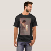 天使の子供の喪失記念品 - 光り輝く天使の子供 Tシャツ (正面フル)