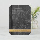 天使の子供の葬儀のお知らせ 招待状 (スタンド正面)