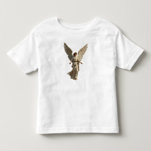 天使の子供用Tシャツ トドラーTシャツ (正面)