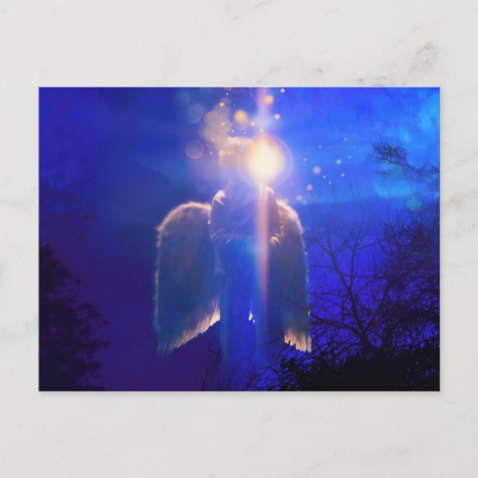 天使の子供"決して一人ではない" ポストカード (正面)