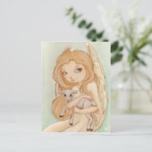 天使の子羊のポストカード ポストカード (スタンド正面)