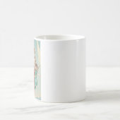 天使の守護 子供を抱えるエーテルアート コーヒーマグカップ (中央)