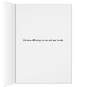 天使の宗教と魔法のクリスマスカード (内側 (右))