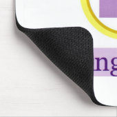 天使の家のロゴ マウスパッド (コーナー)