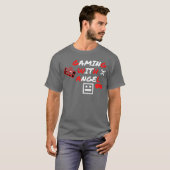 天使の少年とゲーム Tシャツ (正面フル)