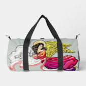 天使の平和と調和 ダッフルバッグ (正面)