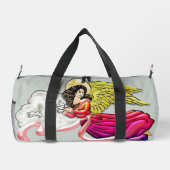 天使の平和と調和 ダッフルバッグ (裏面)