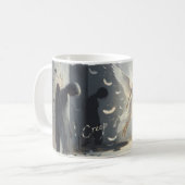 天使の影を受け入れるマグカップ コーヒーマグカップ (正面左)