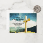 天使の影サンキューカード ノートカード (正面/裏面インサイチュ)