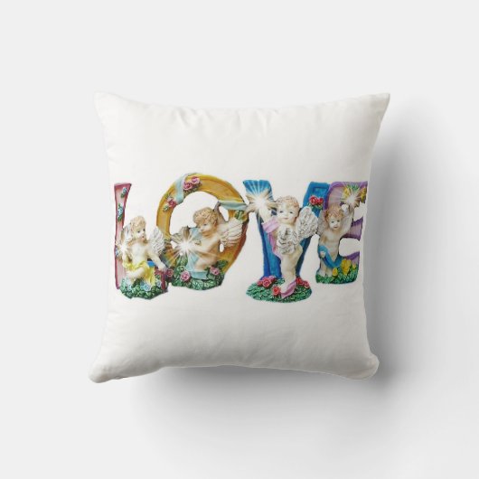 天使の愛 クッション (裏面)