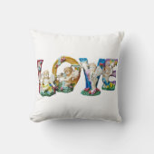 天使の愛 クッション (正面)