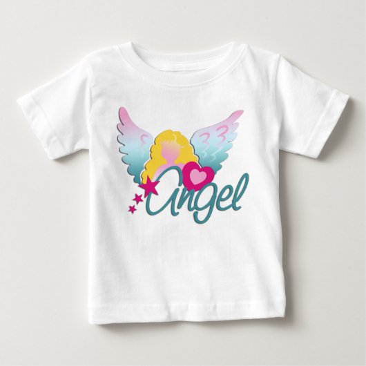 天使の愛 ベビーTシャツ (正面)