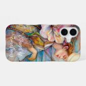 天使の感情 セレナ iPhone 16ケース (裏面横)