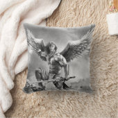 天使の戦士の装飾用クッション クッション (ブランケット)