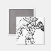 天使の戦士 マグネット (正面/裏面)