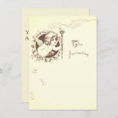 天使の招待状 招待状 (正面/裏面)