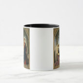 天使の挨拶、か告知1860年 マグカップ (中央)